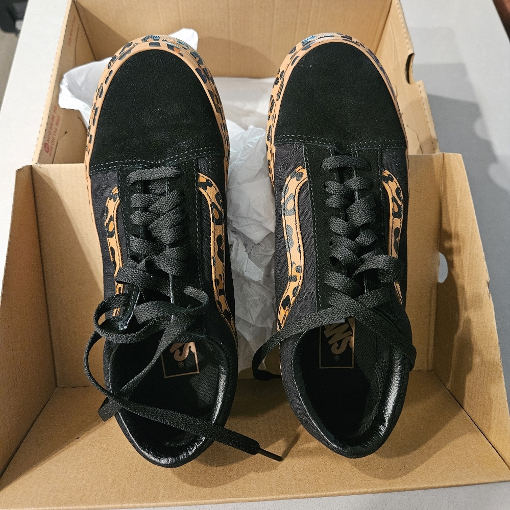 Vans Leopard Platform